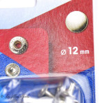 Bouton pression anorak avec outil - 12mm - Argenté - Prym ® Prym ® - Mercerie - 7