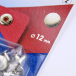Bouton pression anorak avec outil - 12mm - Argenté - Prym ® Prym ® - Mercerie - 6