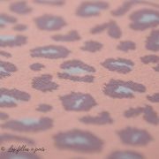 Tissu french terry coton motif léopard - Oeko-Tex ® Autres marques - Tissus et mercerie - 2