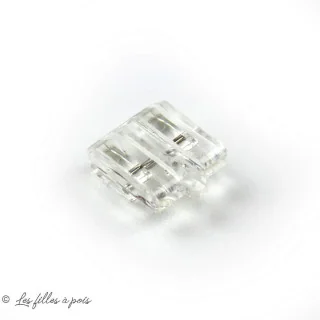 Pied fermeture éclair invisible transparent – PFAFF – Compatible IDT (désactivé) Pfaff : machines à coudre, surjeteuses Lidl et 