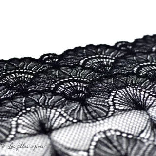 Dentelle élastique souple - 18 cm Tissus et mercerie créative – Nos sélections sans marque - 2