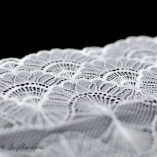 Dentelle élastique souple - 18 cm Tissus et mercerie créative – Nos sélections sans marque - 5