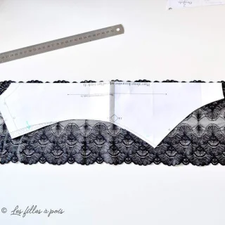 Dentelle élastique souple - 18 cm Tissus et mercerie créative – Nos sélections sans marque - 12