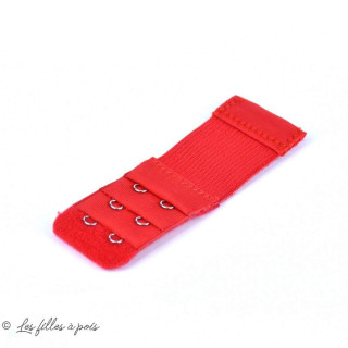 Rallonge soutien-gorge élastique 2 crochets - 32mm / 95mm  - 5