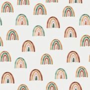 Tissu jersey coton motif arc-en-ciel "Over the rainbow" - Multicolore - Oeko-Tex ® Family Fabrics ® - 4
