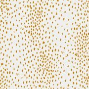 Tissu jersey coton motif tâches "Ochre Leopard" - Tons orange et écru - Oeko-Tex ® Family Fabrics ® - Tissus oekotex - 5