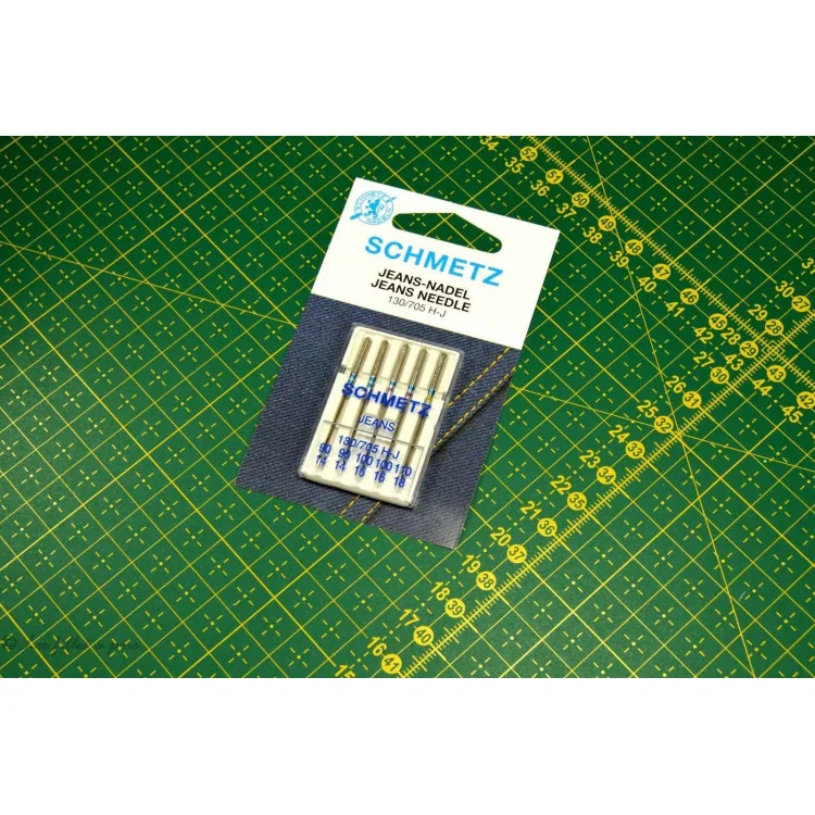 Aiguilles jeans machine à coudre - Schmetz Schmetz : aiguilles pour machines à coudre, broder et surjeter - 4 Aiguilles jeans machine à coudre - Schmetz Schmetz : aiguilles pour machines à coudre, broder et surjeter - 4