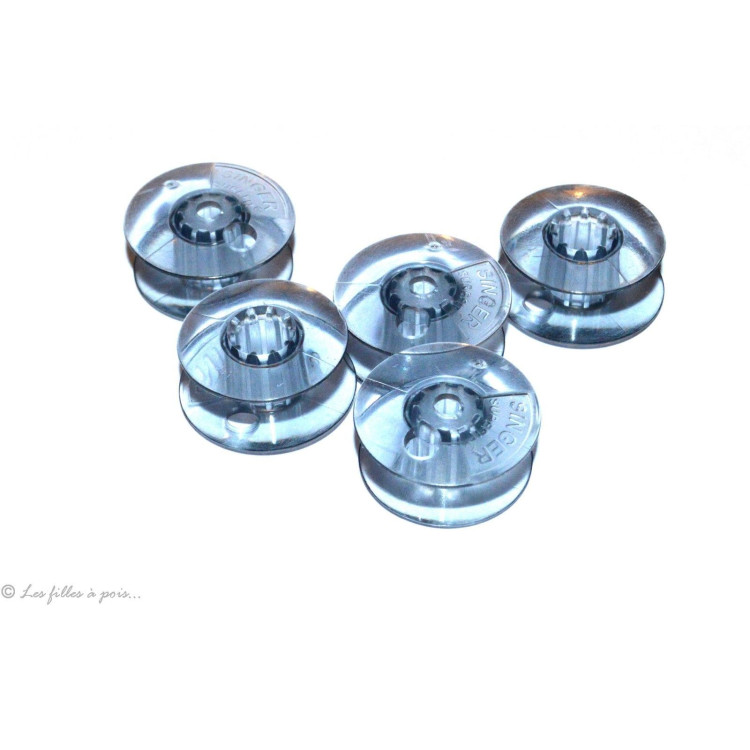 Canettes machine à coudre - Lot de 5 -compatibles Singer ® Surefit Singer ® - Machines à coudre, à broder et à surjeter - 1 Canettes machine à coudre - Lot de 5 -compatibles Singer ® Surefit Singer ® - Machines à coudre, à broder et à surjeter - 1