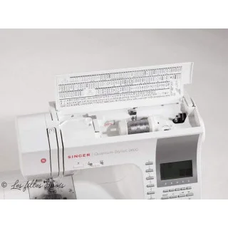 Machine à coudre Singer Quantum Stylist 9960 – Électronique, complète et intuitive Singer : machines à coudre, broder et surjete