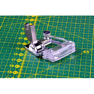 Pied de biche machine à coudre pose biais avec bras pour montage oblique  - 1