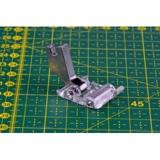 Pied de biche machine à coudre rouleaux avec support pour montage oblique  - 1