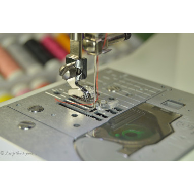 Pied Presseur Pour Fermeture éclair Avec IDT Compatible Pfaff - Modèles Groupes C, D, E, G, J, K