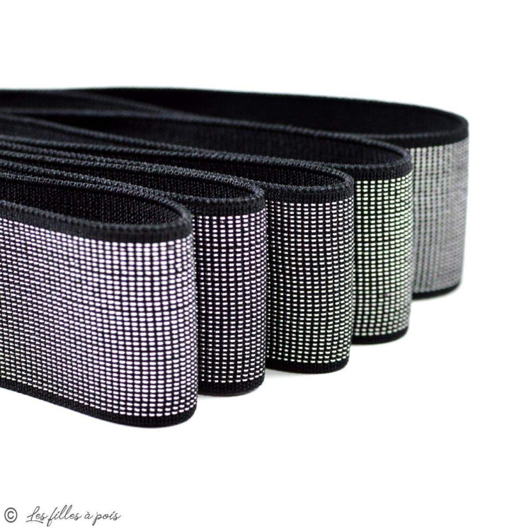 Elástico plano de lurex - 40 mm Autres marques - Tissus et mercerie - 5 Elástico plano de lurex - 40 mm Autres marques - Tissus et mercerie - 5