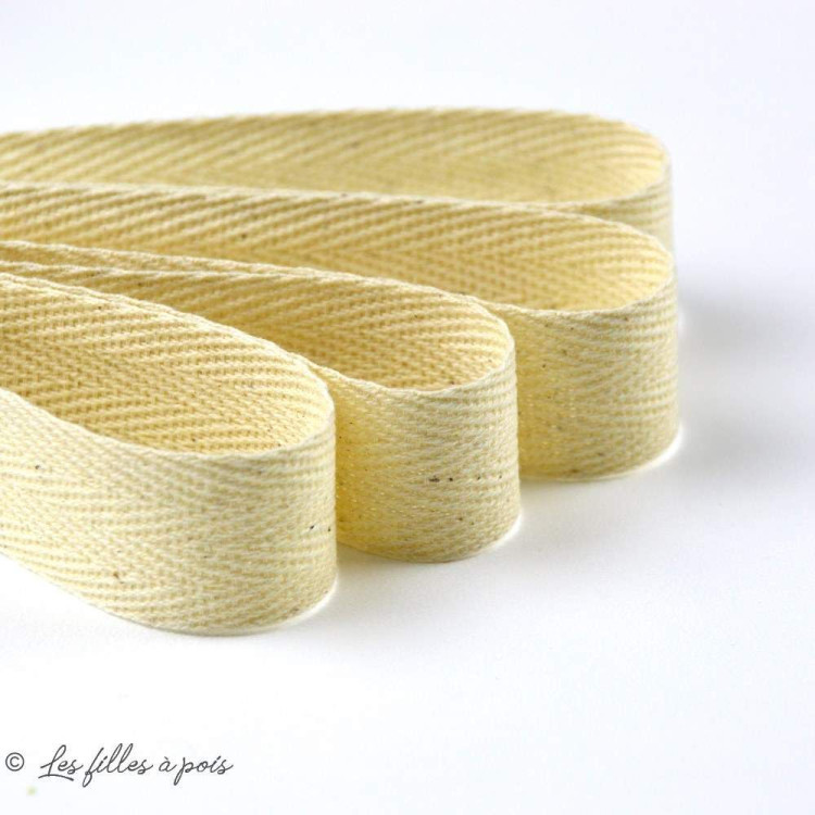 Cordão de fita de sarja de algodão - 20 mm Autres marques - Tissus et mercerie - 3 Cordão de fita de sarja de algodão - 20 mm Autres marques - Tissus et mercerie - 3