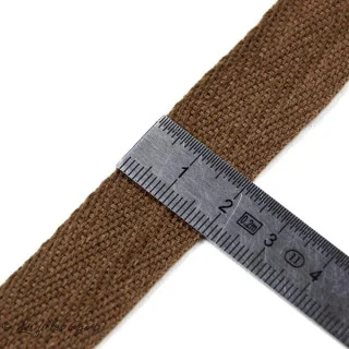 DESTOCK Cordon ruban sergé coton – 20 mm – Vendu au mètre – Plusieurs coloris Tissus et mercerie créative – Nos sélections sans 