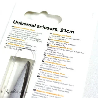 Tijeras Fiskars classic universal - 21cm Fiskars : ciseaux couture, cutters rotatifs et outils créatifs - 13