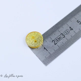 Bouton résine pailleté - Rond - 15mm Tissus et mercerie créative – Nos sélections sans marque - 2