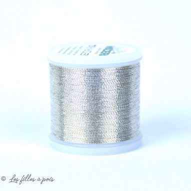 Fil Doré Boule De Noel Madeira Fil Mu00e9tallisu00e9 200 M, Rouge Fil A Coudre