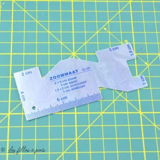 Calibre de aluminio para dobladillos Tissus et mercerie créative – Nos sélections sans marque - 2