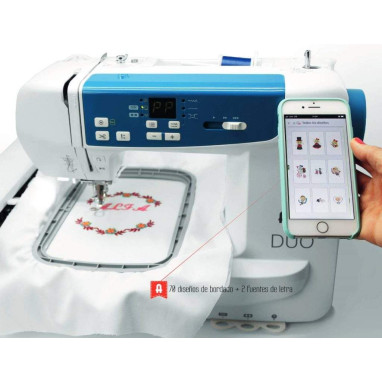 Machine à coudre et a broder ALPHA DUO - ALFA ALFA ® - Machines à coudre, à broder, à recouvrir et à surjeter - 1