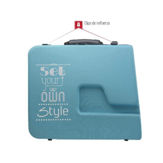 Cover / Case boite de transport - ALFA ALFA ® - Machines à coudre, à broder, à recouvrir et à surjeter - 2