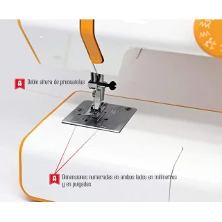 Machine à coudre compacte ALFA Compakt 100 – Légère, intuitive et transportable Alfa : machines à coudre accessibles et performa