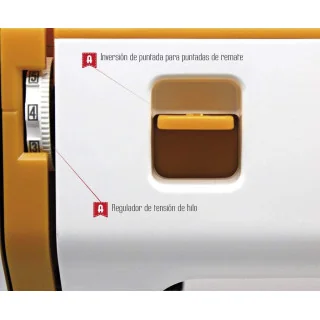 Machine à coudre compacte ALFA Compakt 100 – Légère, intuitive et transportable Alfa : machines à coudre accessibles et performa