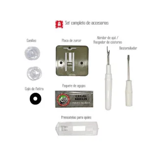 Machine à coudre compacte ALFA Compakt 100 – Légère, intuitive et transportable Alfa : machines à coudre accessibles et performa