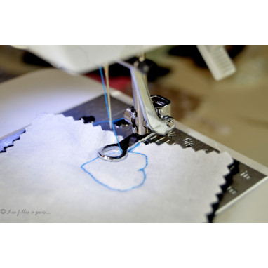 Pied de biche machine à coudre  à broder repriser quilting  - 1