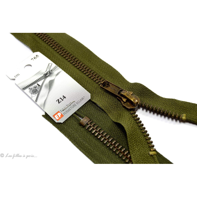 Fermeture Eclair Spécial jeans - maille laiton - Oeko-Tex Fermetures Eclair - Prym ® - Fermetures à glissière - 2 Fermeture Eclair Spécial jeans - maille laiton - Oeko-Tex Fermetures Eclair - Prym ® - Fermetures à glissière - 2