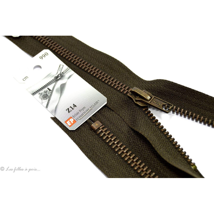 Fermeture Eclair Spécial jeans - maille laiton - Oeko-Tex Fermetures Eclair - Prym ® - Fermetures à glissière - 3 Fermeture Eclair Spécial jeans - maille laiton - Oeko-Tex Fermetures Eclair - Prym ® - Fermetures à glissière - 3