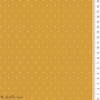 Tissu jersey coton motif pois esprit plumetis - Oekotex Autres marques - Tissus et mercerie - 6