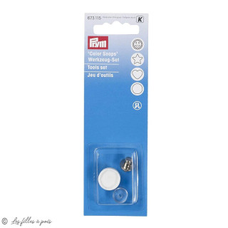 Set de tête de pose pour bouton pression plastique Color Snap love - Prym ® 673115 Prym ® - Mercerie - 1