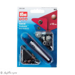 Bouton pression anorak avec outil - 12mm - Argenté - Prym ® Prym ® - Mercerie - 4