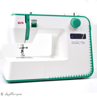 Machine a coudre PRACTIK 7 - ALFA ALFA ® - Machines à coudre, à broder, à recouvrir et à surjeter - 1