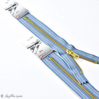 Fermeture Eclair ® Spécial jeans - maille laiton - Oeko-Tex ® Fermetures Eclair - Prym ® - Fermetures à glissière - 3