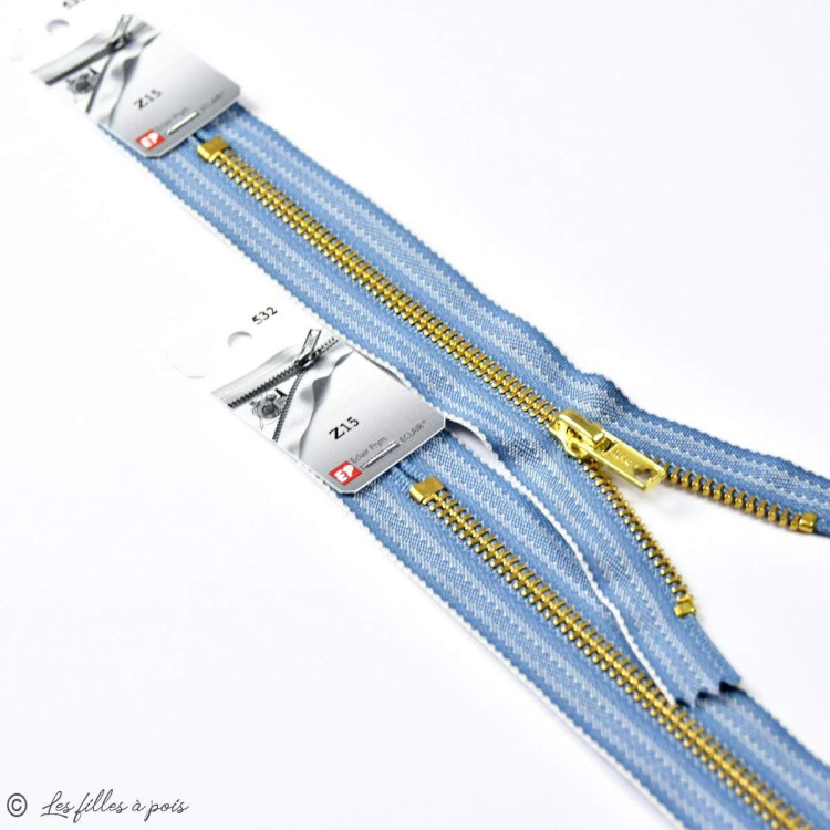 Fermeture Eclair Spécial jeans - maille laiton - Oeko-Tex Fermetures Eclair - Prym ® - Fermetures à glissière - 3 Fermeture Eclair Spécial jeans - maille laiton - Oeko-Tex Fermetures Eclair - Prym ® - Fermetures à glissière - 3