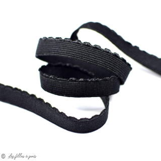 Elastique lingerie picot - 12mm  - 1