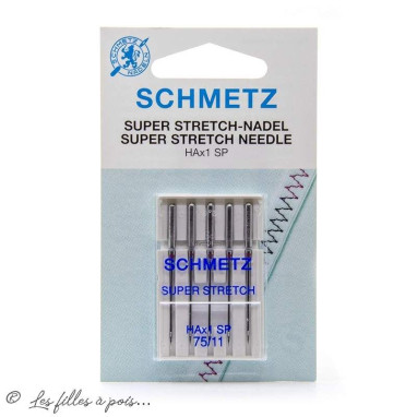 Aiguilles machine à coudre super stretch - Schmetz ® Vente en ligne Taille  d'aiguille 90/14