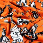 Tissu coton motif insecte et tête de mort "Dark Magic" - Henry Alexander ® Alexander HENRY Fabrics ® - Tissus - 6