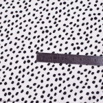 Tissu jersey coton motif pois grain de chocolat "Choc Seed" - Rosé et noir - Bio - Lillestoff ® Lillestoff ® - Tissus Bio - 9