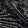 Tissu jersey motif rayures - Noir et blanc - Oeko-Tex ® - Stenzo Textiles ® Stenzo Textiles ® - Tissus Oekotex - 1