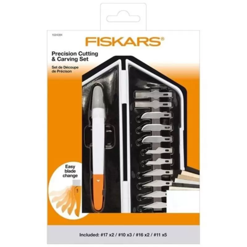 Kit Cutter de Précision Premium + lames - Fiskars ® Fiskars ® - Ciseaux et outils de coupe - 1