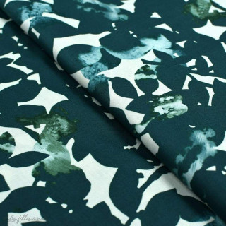 Tissu coton motif fleurs "In Bloom" - Oekotex ® - Cotton and steel ® Cotton + Steel Fabrics ® - Tissus - 6