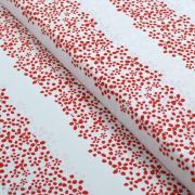 Tissu coton motif fleurs "Trinkets Fusion" - Rouge et écru - AGF ® Art Gallery Fabrics ® - Tissus - 1