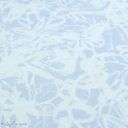 Tissu popeline de coton motif fleur "Panorama Cloud" - Blanc et gris - AGF ® Art Gallery Fabrics ® - Tissus - 5