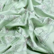 Tissu coton motif fleur "Heartland" - Gris et rose - AGF ® Art Gallery Fabrics ® - Tissus - 3
