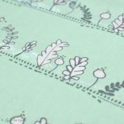 Tissu popeline de coton motif fleur "Heartland" - Gris et rose - AGF ® Art Gallery Fabrics ® - Tissus - 4