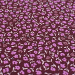 Tissu popeline de coton motif fleurs "Mayfair" de Amy Sinibaldi - Pourpre - Oekotex - AGF ® Art Gallery Fabrics ® - Tissus - 5