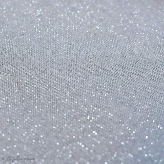 Bord côtes jersey tubulaire paillette - 25cmx70cm - Oeko-Tex ® Autres marques - Tissus et mercerie - 27